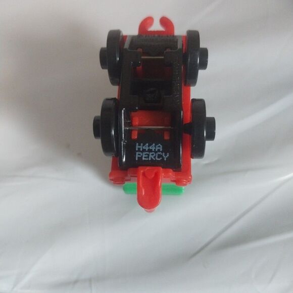 Thomas & Friends Minis Train Racing Percy 2014 Mattel Toy Green #6 - Picture 6 of 6